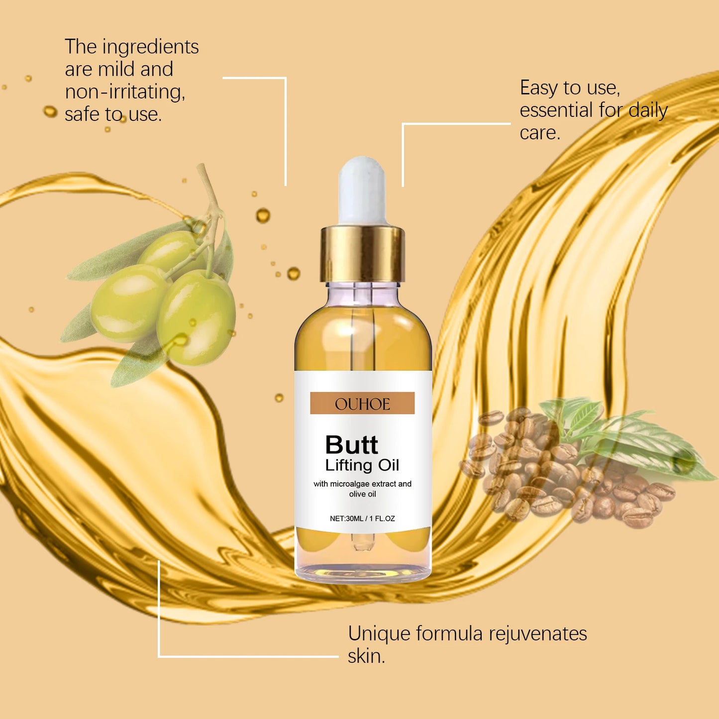 Firming and Lifting Massage Oil