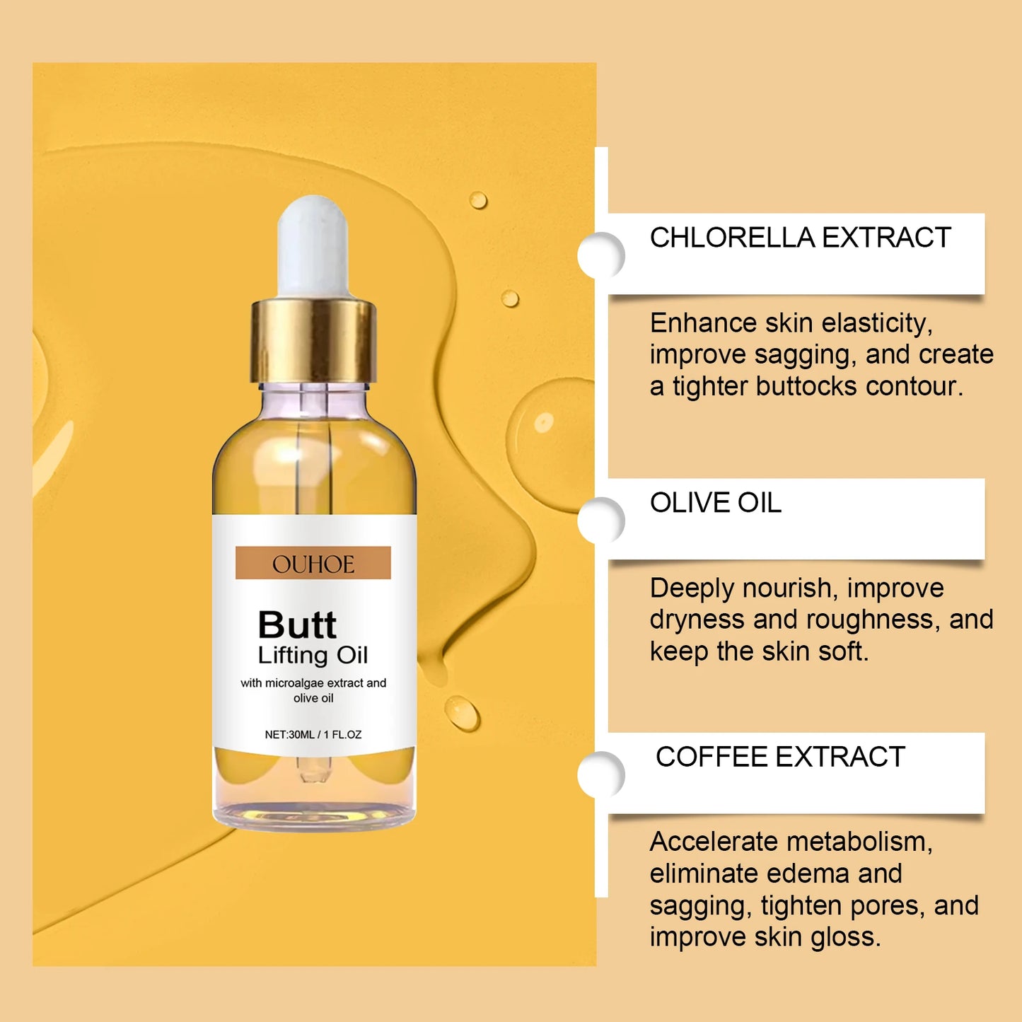 Firming and Lifting Massage Oil
